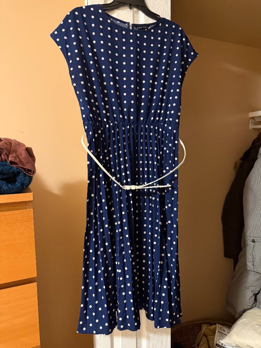 Shein polka dot dress